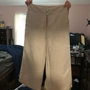 Wide Leg Linen Pants